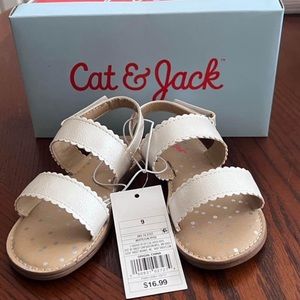NWT - Girls Cat and Jack Brand New for Spring and Summer.  Sandals SZ 9